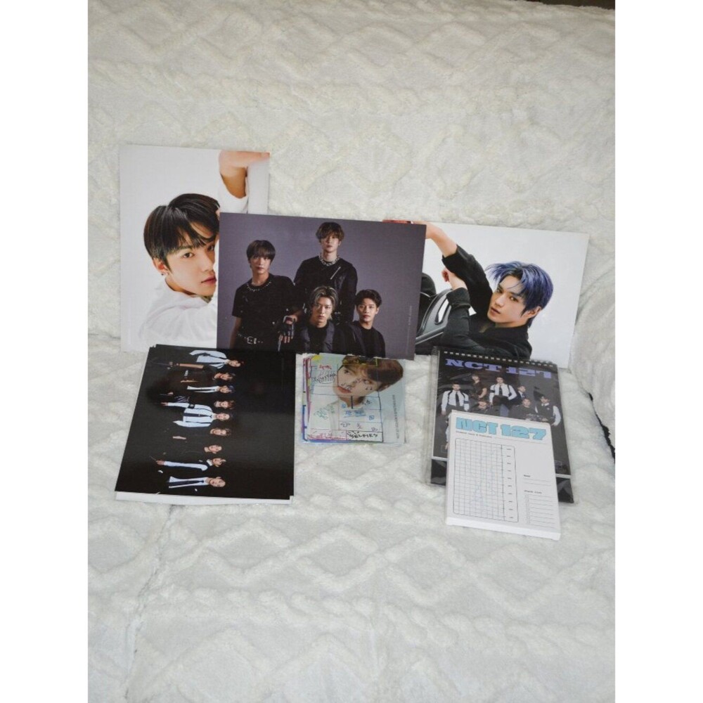 NCT 127 2020 & 2021 Postcard, Posters & Photos Bundle Kpop Boyband set